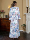 Fashion Vintage Floral Kaftan