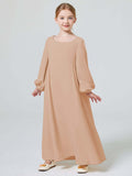 Girls Lantern Sleeve Abaya