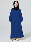 Girls Lantern Sleeve Abaya