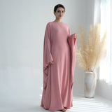 Middle East Arabian Butterfly Abaya with Hijab