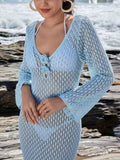Casual Beach Swimsuit Cover Up Maxi Dress