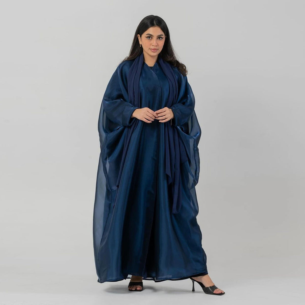 Elegant Glossy Abayas