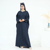 Jacquard Fashion Dress Abaya with Hijab