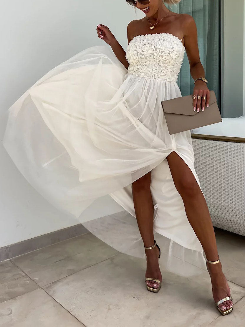 Casual Fashion Slit Maxi Dress