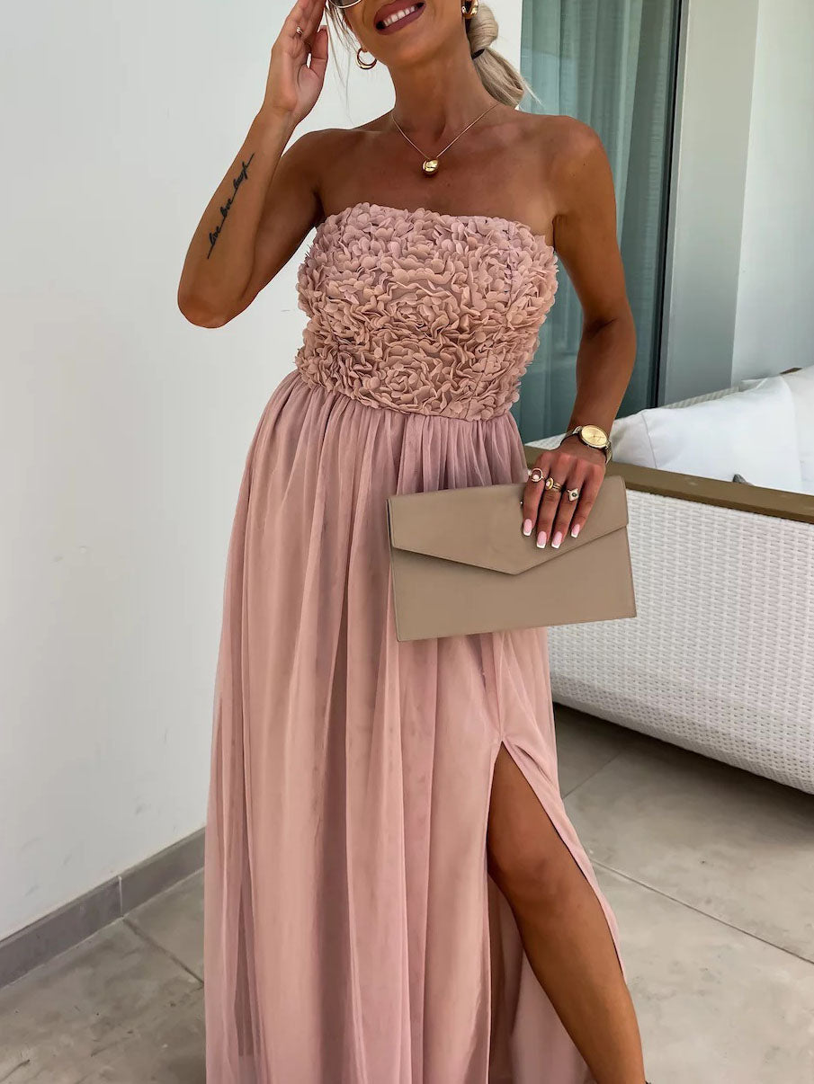 Casual Fashion Slit Maxi Dress