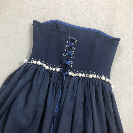 Aurohaya Plénitude Strapless Maxi Dress