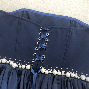 Aurohaya Plénitude Strapless Maxi Dress