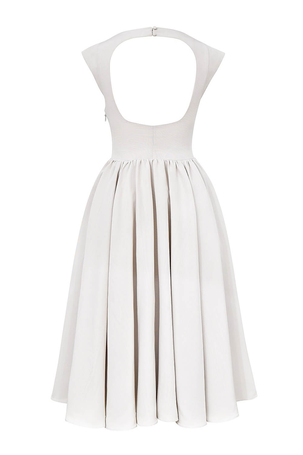 Aurohaya Pauline Round Neck Sleeveless Midi Dress