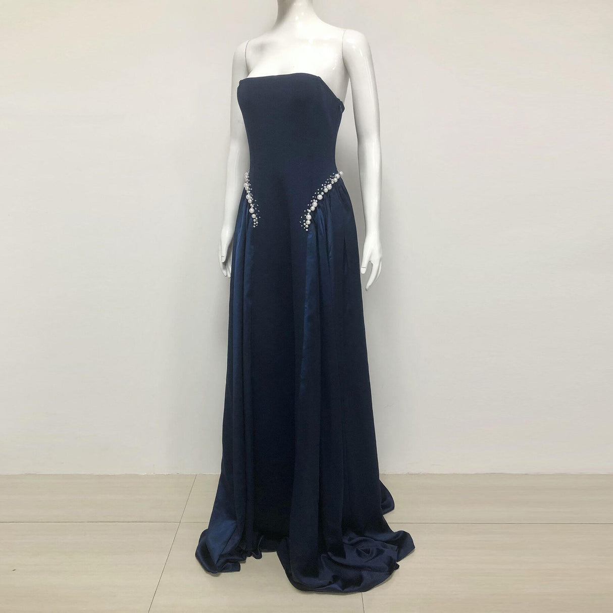 Aurohaya Plénitude Strapless Maxi Dress