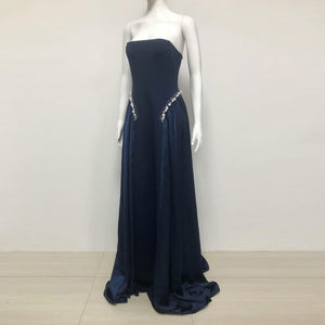 Aurohaya Plénitude Strapless Maxi Dress