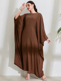 Modest Hidden Adjustable Belt Oversized Abaya