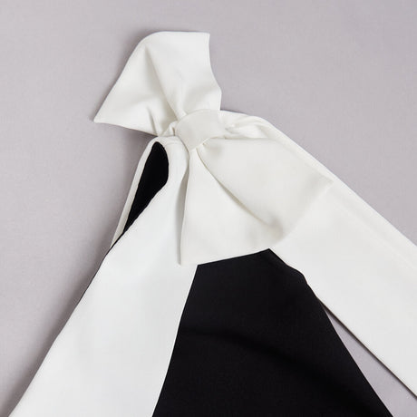 Inès One Shoulder Elegant Midi Dress