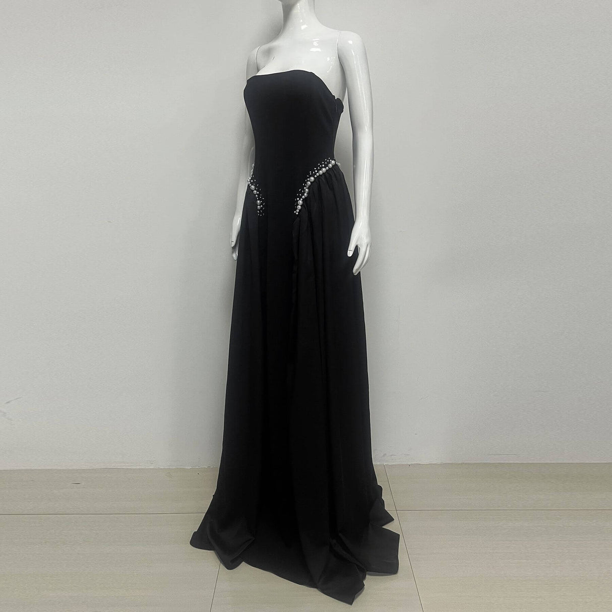 Aurohaya Plénitude Strapless Maxi Dress