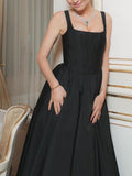 Stylish And Elegant Off-Shoulder Strapless Sleeveless Maxi Dress