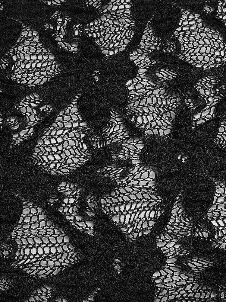 Aurohaya Hermine Lace Long Sleeve Maxi Dress