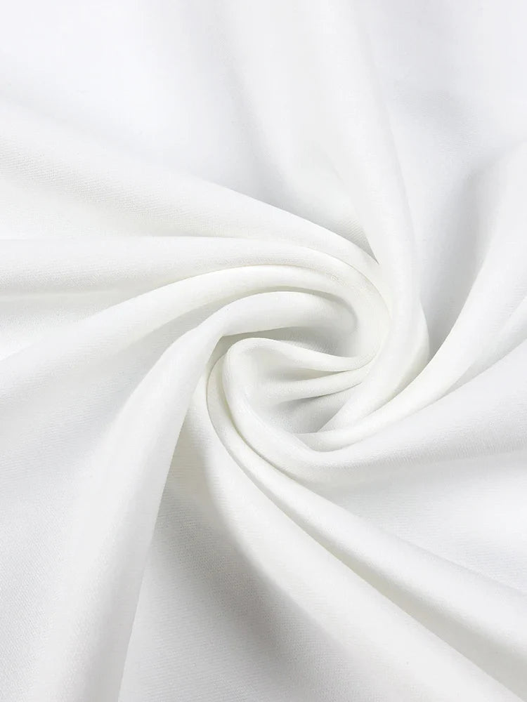 Aurohaya Perline Long Sleeve Turtleneck Maxi Dress