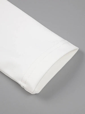 Aurohaya Perline Long Sleeve Turtleneck Maxi Dress