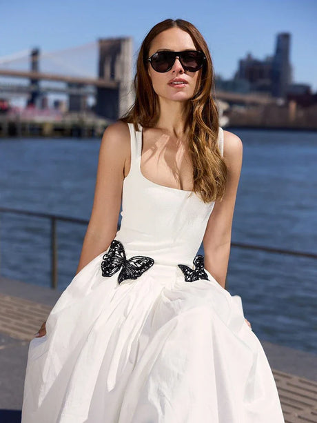 Aurohaya Solaria Sleeveless Maxi Dress