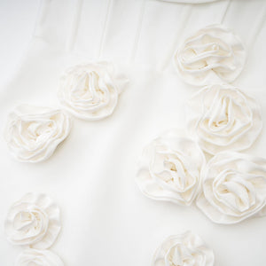 Aurohaya Geneviève off-shoulder floral dress