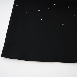 Aurohaya Melisande black embellished maxi dress