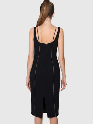Aurohaya Léonore Bodycon Midi Dress