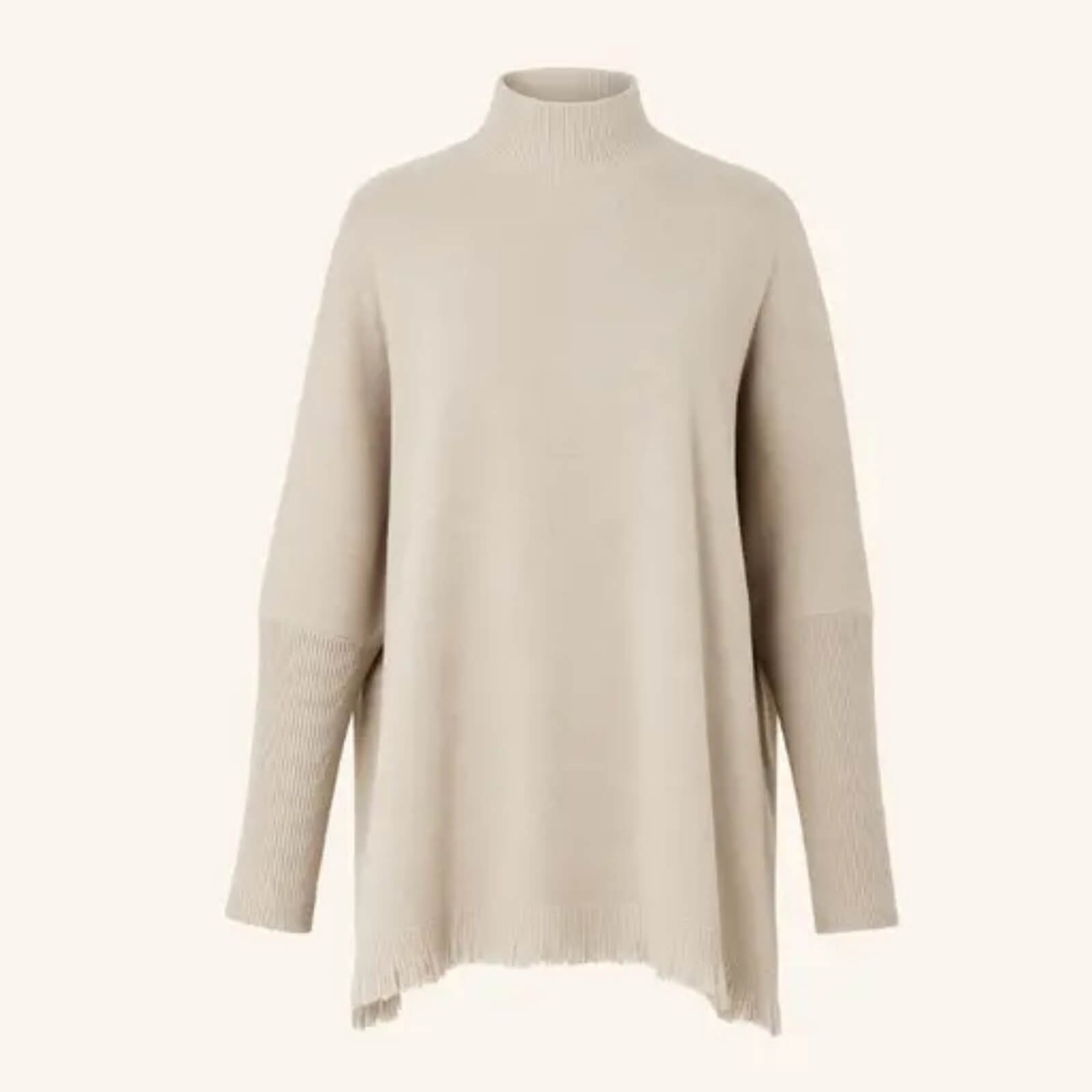 Premium Fine Knit High Neck Jumper