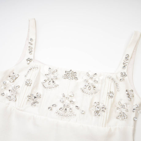 Aurohaya Ardelle Embellished Mini Dress