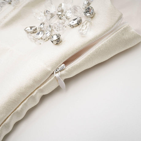 Aurohaya Ardelle Embellished Mini Dress