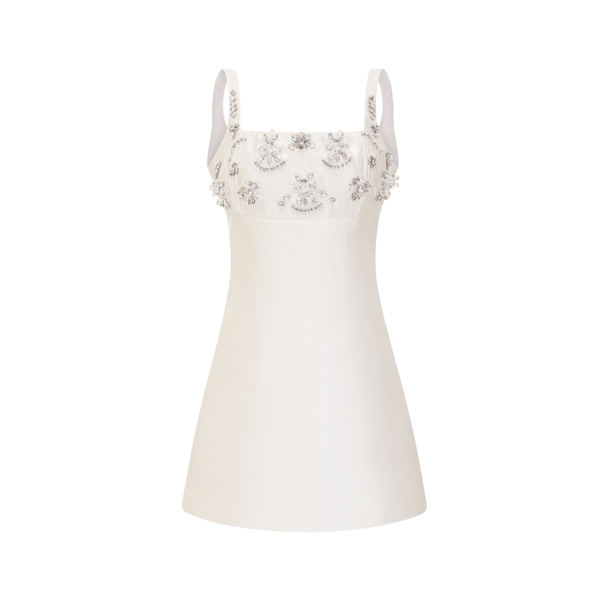 Aurohaya Ardelle Embellished Mini Dress