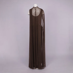 Aurohaya Juliette Sequin Cut Out Maxi Dress