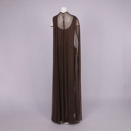 Aurohaya Juliette Sequin Cut Out Maxi Dress