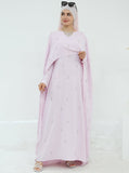 Cape Modest Maxi Dress
