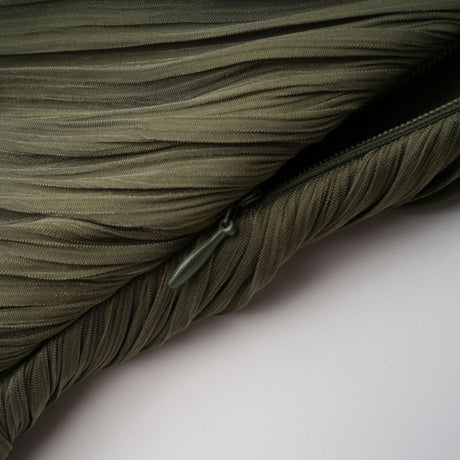 Tiphaine One Shoulder Ruched Maxi Dress / Green