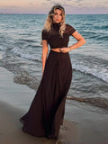 Joséphine Hollow Out Maxi Dress